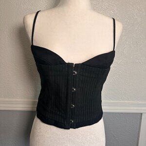Princess Polly Ricarda Corset - Black (US 6 / AU 10) - NWT